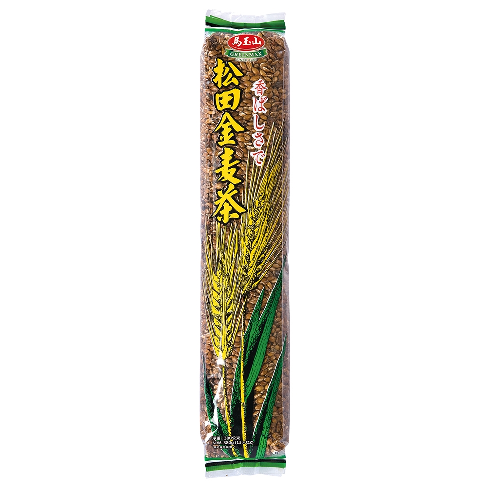 【馬玉山】松田金麥茶380g(條)