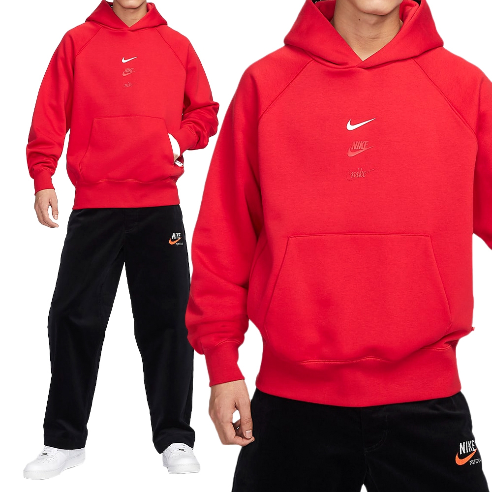 Nike AS M NSW CNY HOODIE GCEL 男 紅 新年 連帽 帽T 長袖 FZ6373-657