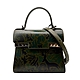 Delvaux 展示品 叢林系列 Tempete PM 手提斜背二用包(綠) product thumbnail 1