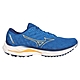 MIZUNO WAVE INSPIRE 19男慢跑鞋-運動 美津濃 J1GC234406 藍金白 product thumbnail 1