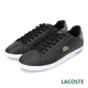 LACOSTE 男用真皮運動休閒鞋-黑色 product thumbnail 1