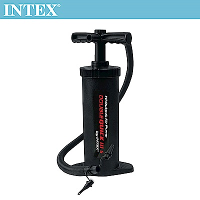 INTEX 手壓充氣幫浦/打氣筒(快速三代)-高37cm(68605)