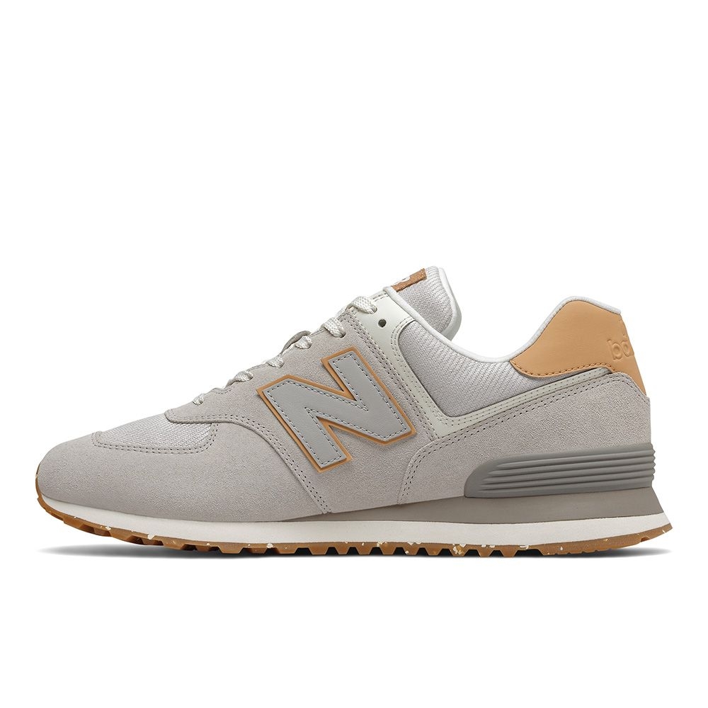 New Balance 574 復古 男女休閒鞋-灰-ML574AC2-D