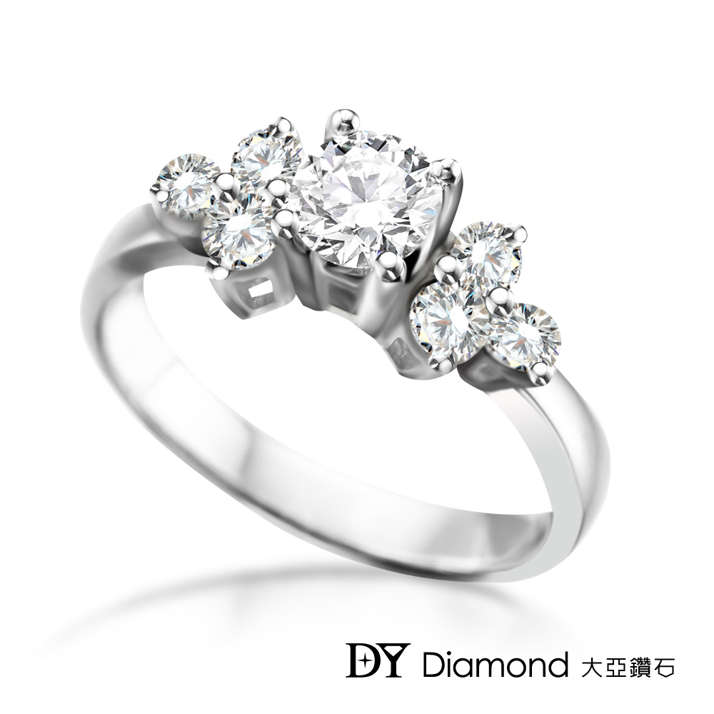 DY Diamond 大亞鑽石 18K金 0.50克拉 D/VS1 求婚鑽戒