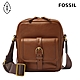 【FOSSIL】Camden 真皮單肩旅行小包-咖啡色 MBG9600210 product thumbnail 1