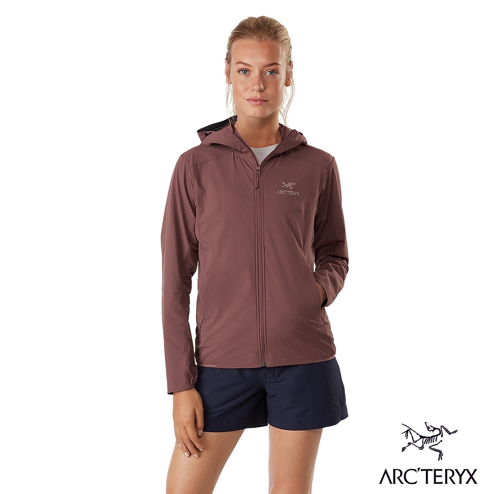 Arcteryx 始祖鳥 女 Gamma SL 防潑水 軟殼外套 陶土褐