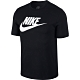 NIKE 短袖上衣  基本款 LOGO 運動 休閒 黑 男款 AR5005010 AS M NSW TEE ICON FUTURA product thumbnail 1