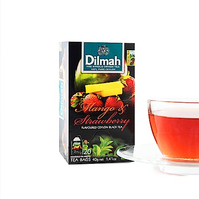 Dilmah帝瑪 芒果草苺紅茶(2gx20入)