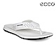 ECCO INTRINSIC TOFFEL 休閒人字拖鞋-白 product thumbnail 1