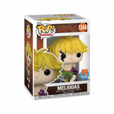 彭大商城 Funko #1344 動漫 七大罪 梅里奧達斯 PX限定 MELIODAS