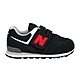 NEWBALANCE 男小童休閒運動鞋-WIDE-574系列 N字鞋 NB IV574HY1 黑紅白 product thumbnail 1