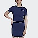 Adidas Cropped Tee HL6569 女 短版 上衣 T恤 運動 休閒 舒適 柔軟 棉質 愛迪達 深藍 product thumbnail 1