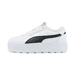 Puma Karmen Rebelle [387212-02] 女 休閒鞋 運動 經典 厚底 簡約 流行 穿搭 白 黑