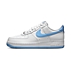 Nike Air Force 1 Low '07 男 藍白 AF1 休閒 運動 經典 休閒鞋 FQ4296-100 product thumbnail 1
