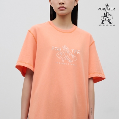 PORTER INTERNATIONAL - Mascot Tee - 蜜桃橘