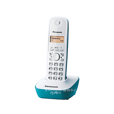Panasonic 國際牌數位高頻無線電話 KX-TG1611 (水漾藍)