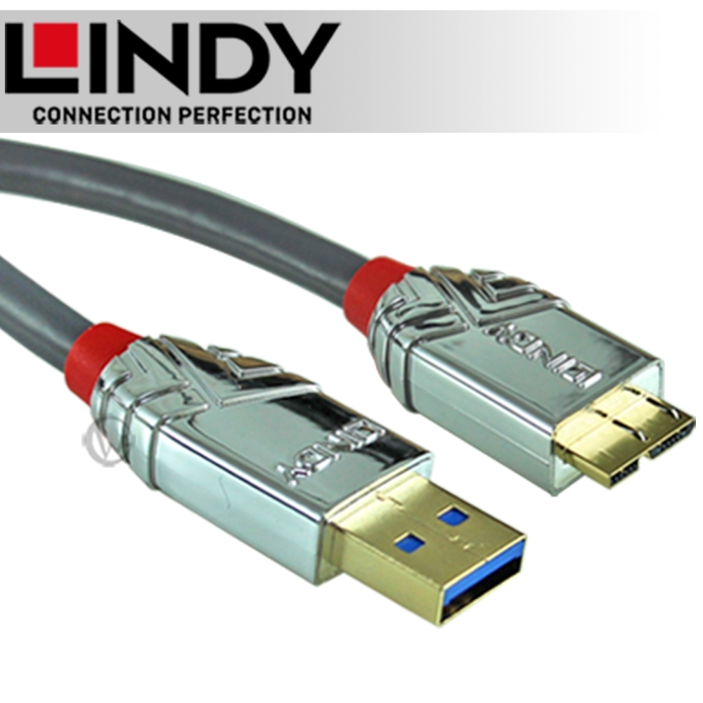 LINDY CROMO USB3.0 A/公to Micro-B 2m (36658)