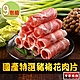 【享吃肉肉】國產特選豬梅花肉片9包組(200g±10%/包) product thumbnail 1