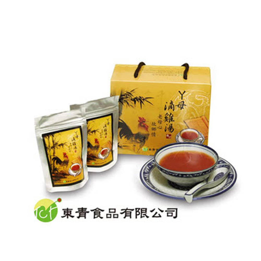 東青食品 丫母滴雞湯-原味(10包/盒)