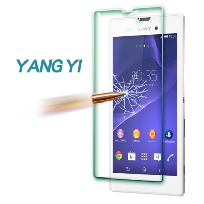 YANGYI 揚邑 SONY Xperia T3 防爆防刮防眩 9H鋼化玻璃保護貼膜