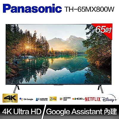 Panasonic 國際牌65吋 4K Google TV 智慧聯網顯示器(TH-