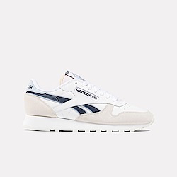 Reebok Classic Leather [100074353] 男女 休閒鞋 經典 復古 舒適 穿搭 白 深藍