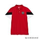 GIORDANO 男裝UNION JACK POLO衫 - 53 高貴紅/藍/白 product thumbnail 1