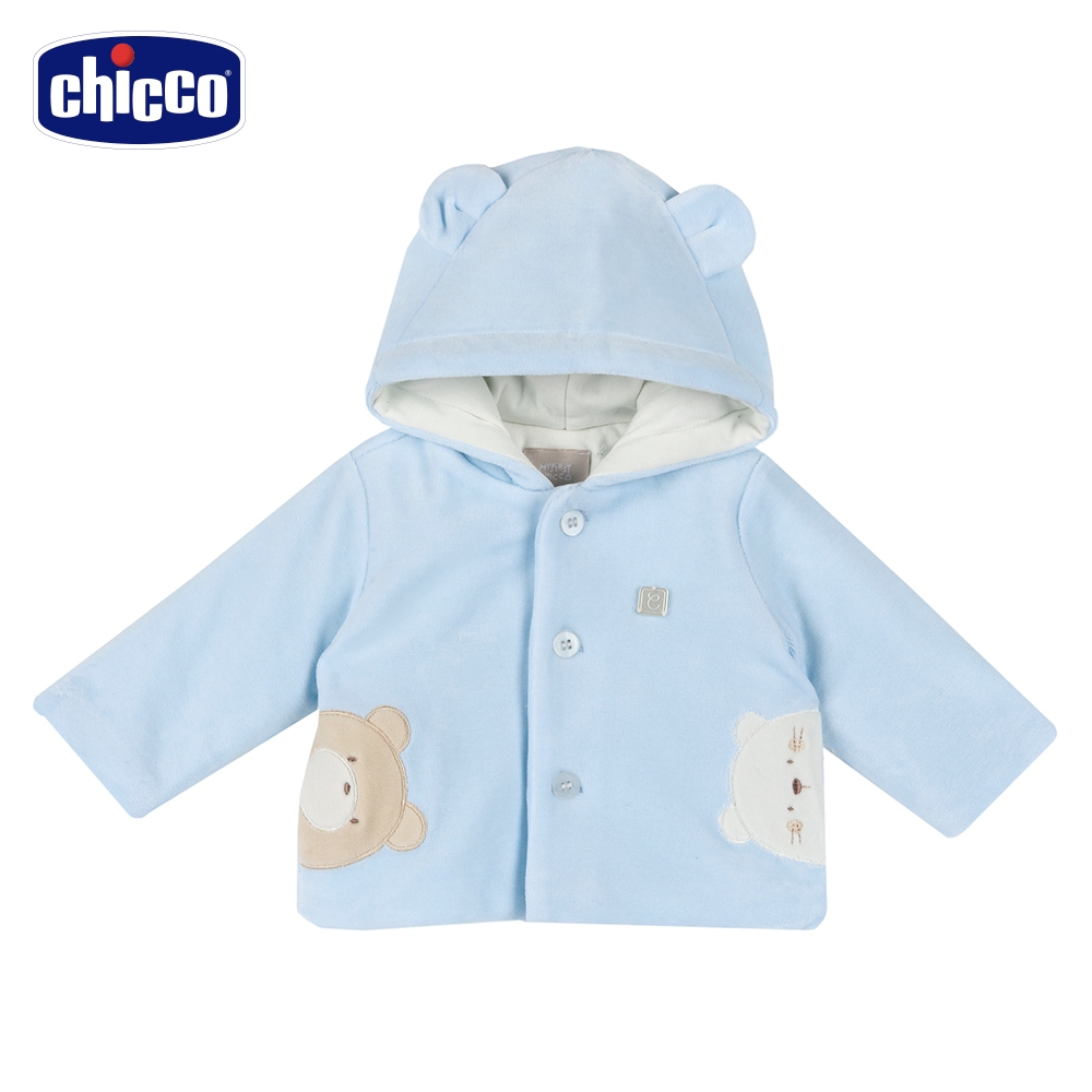 chicco-登山趣-剪毛絨舖棉連帽外套