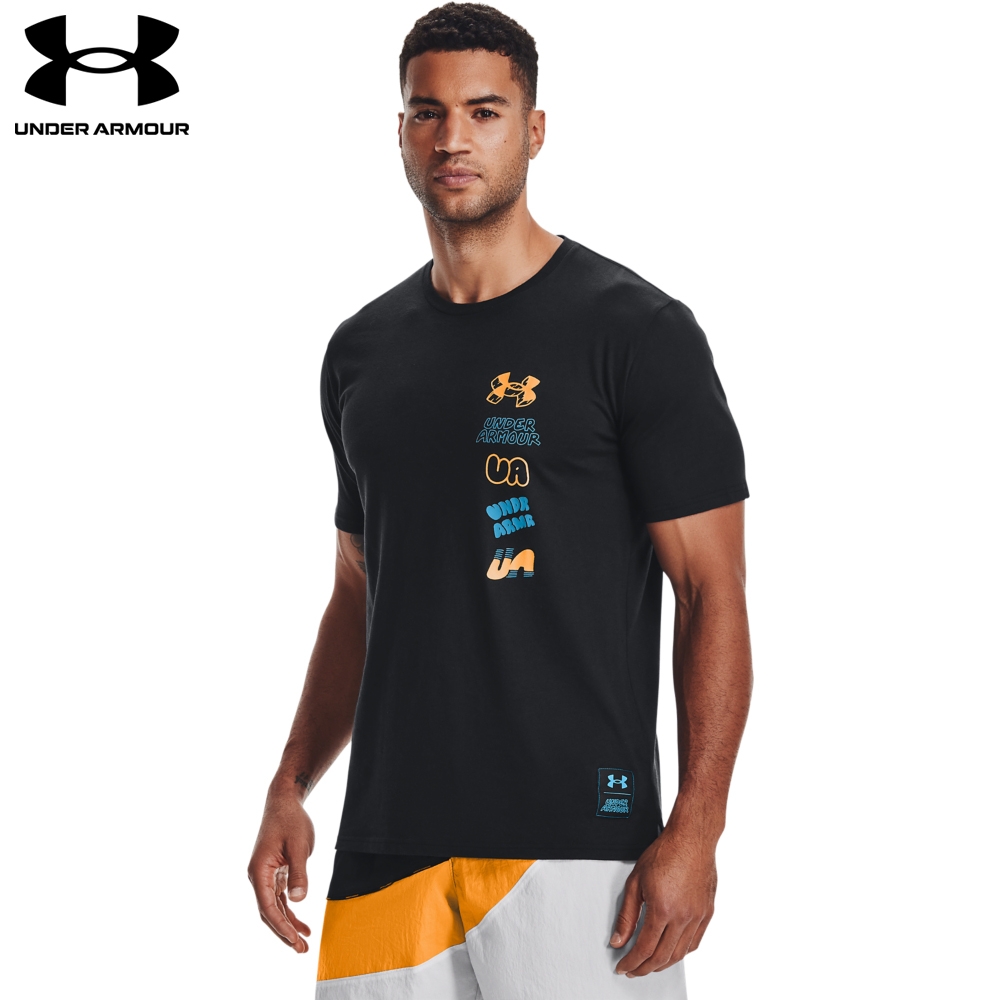 【UNDER ARMOUR】UA 男 SCRIBBLE短T-Shirt,1366420-001-優惠商品