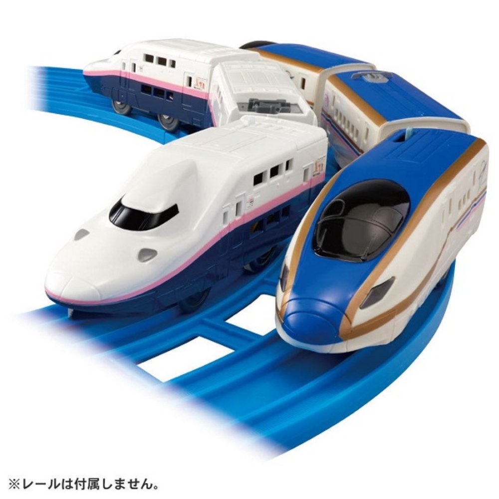任選日本PLARAIL PLARAIL火車 珍重再見 E4 MAX 套組 鐵道王國火車 TP18640