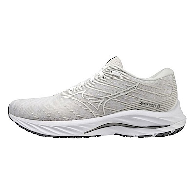 Mizuno Wave Rider 26 SW [J1GC220458] 男 慢跑鞋 超寬楦 運動 路跑 緩震 灰白