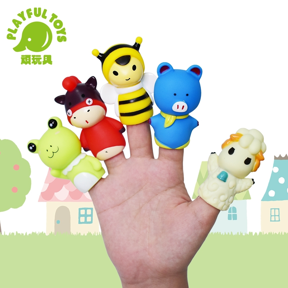 Playful Toys 頑玩具 卡通手指偶(套手玩偶)