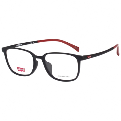 Levi s 光學眼鏡 (黑色+紅腳)LV7005F