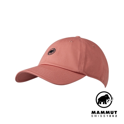 【Mammut 長毛象】Baseball Cap 經典棒球帽 磚紅PRT1 #1191-00051