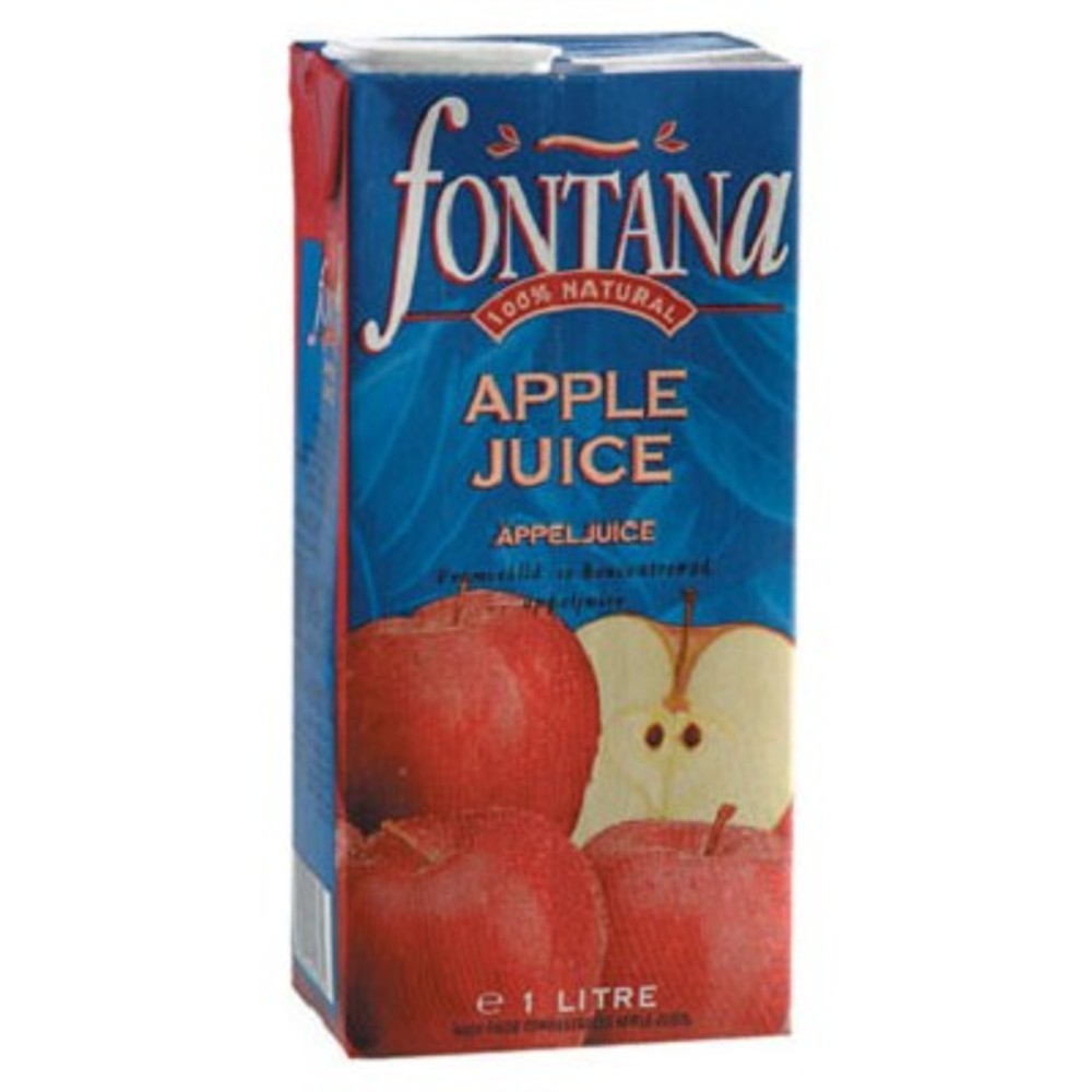 Fontana 蘋果汁(1Lx12入)