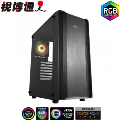 Superchannel 視博通  摩娑戰士 ARGB 壓克力透側 電腦機殼