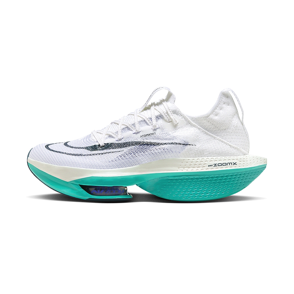 Nike Air Zoom Alphafly Next% 2 男白綠專業訓練慢跑慢跑鞋DN3555-100