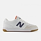 NEW BALANCE NB 休閒鞋 男鞋 女鞋 運動鞋 白灰 BB480LFD-D楦 product thumbnail 1