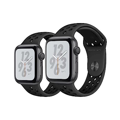 Apple Watch S4 Nike+40mm GPS版灰鋁金屬錶殼黑運動錶帶MU6J2