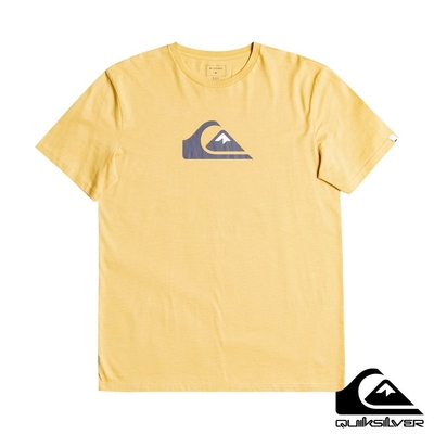 【QUIKSILVER】COMP LOGO SS T恤 黃色