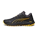 Puma Fast-Trac Nitro GTX 男 黑黃色 防水 緩震 耐磨 戶外 越野 慢跑鞋377062-05 product thumbnail 1