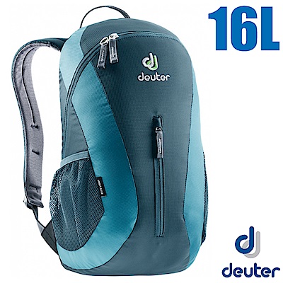 德國 Deuter City Light 16L 輕量級拔熱透氣休閒背包_藍/灰藍