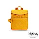 Kipling 亮眼芥末黃翻蓋後背包-TALMA product thumbnail 1