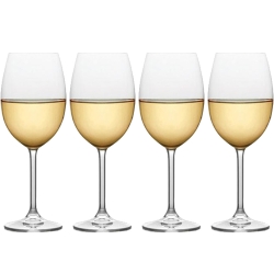 《CreativeTops》水晶玻璃白酒杯4入(488ml) | 調酒杯 雞尾酒杯 紅酒杯