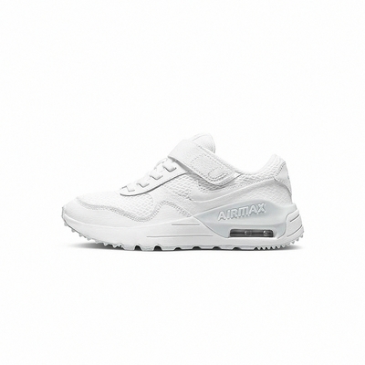 Nike AIir Max Systm PS 中童 白 氣墊 皮革 魔鬼氈 運動 緩震 休閒鞋 DQ0285-102