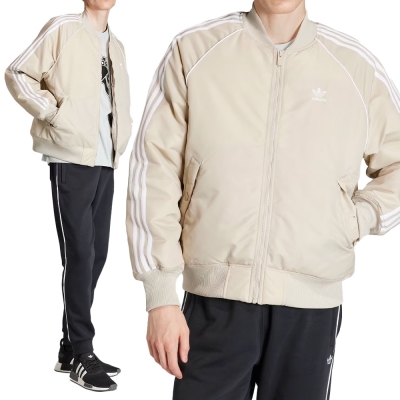 Adidas Comm Sst Vrct 男款 淺褐色 三葉草 棒球外套 運動 休閒 外套 IL2576