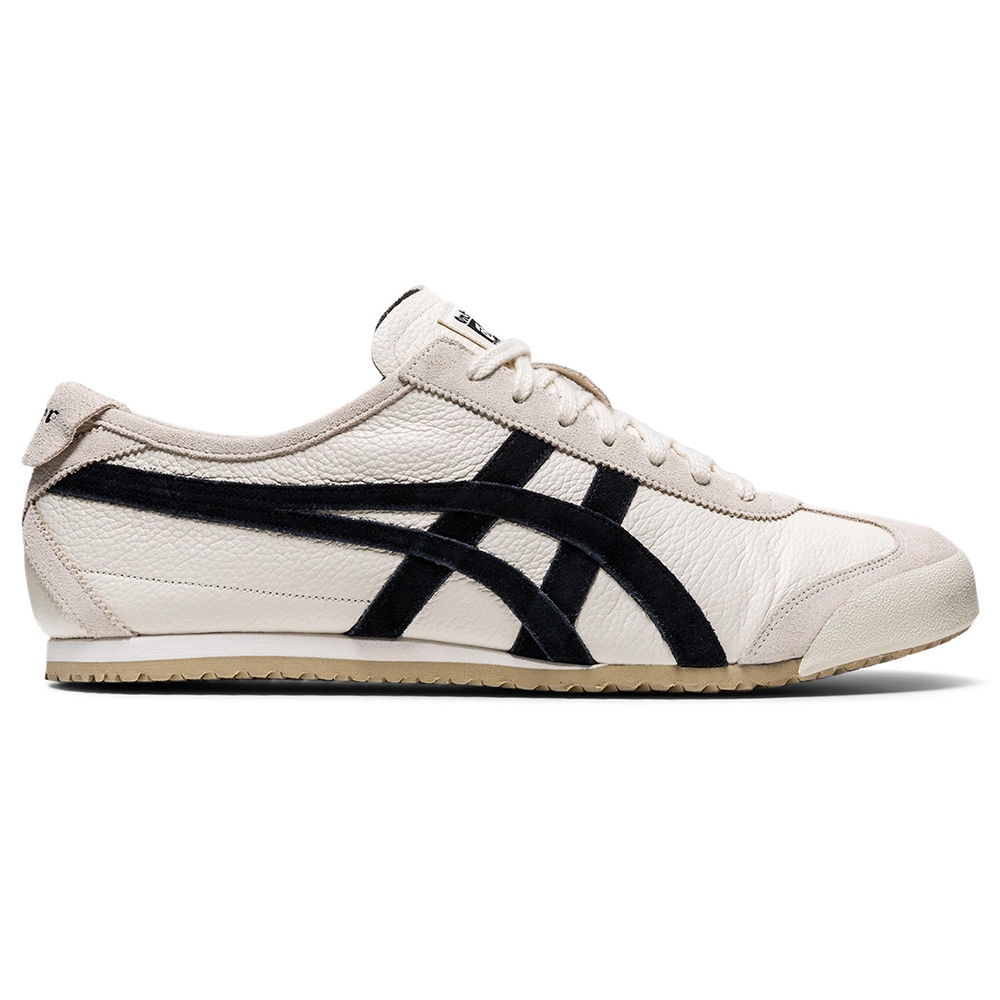 Onitsuka Tiger鬼塚虎-米白底黑色線條MEXICO 66 VIN休閒鞋