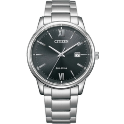 CITIZEN 星辰 光動能簡約手錶 送禮推薦-銀x黑/40mm BM6978-77E