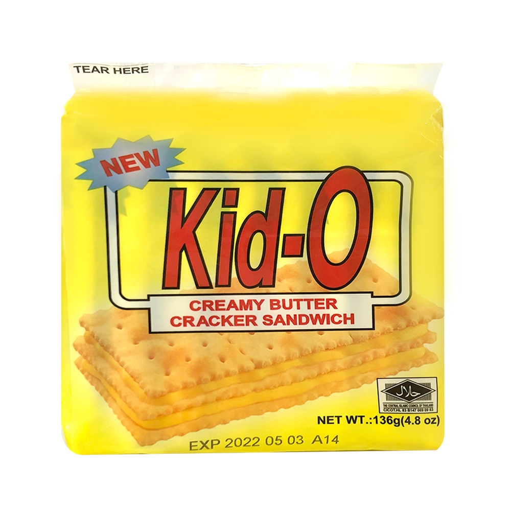 (活動)Kid-O日清 三明治餅乾-奶油口味(136g)