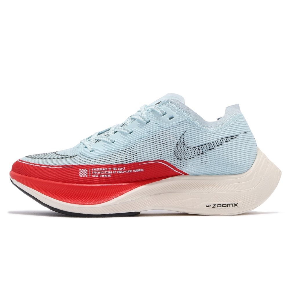 Nike ZoomX Vaporfly Next% 2代男鞋OG 慢跑鞋馬拉松路跑藍紅CU4111400